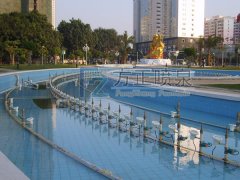 福建連城中山公園音樂噴泉